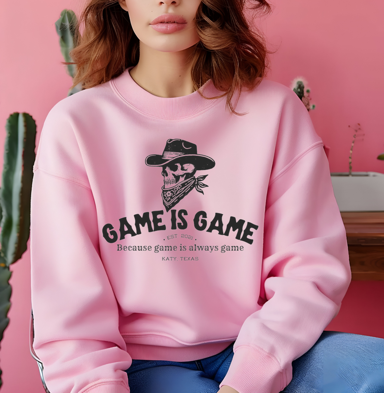 EXCLUSIVE! Game is Game Single Color Screen Print - Black Ink