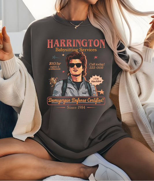 Harrington Babysitting Services DTF Transfer