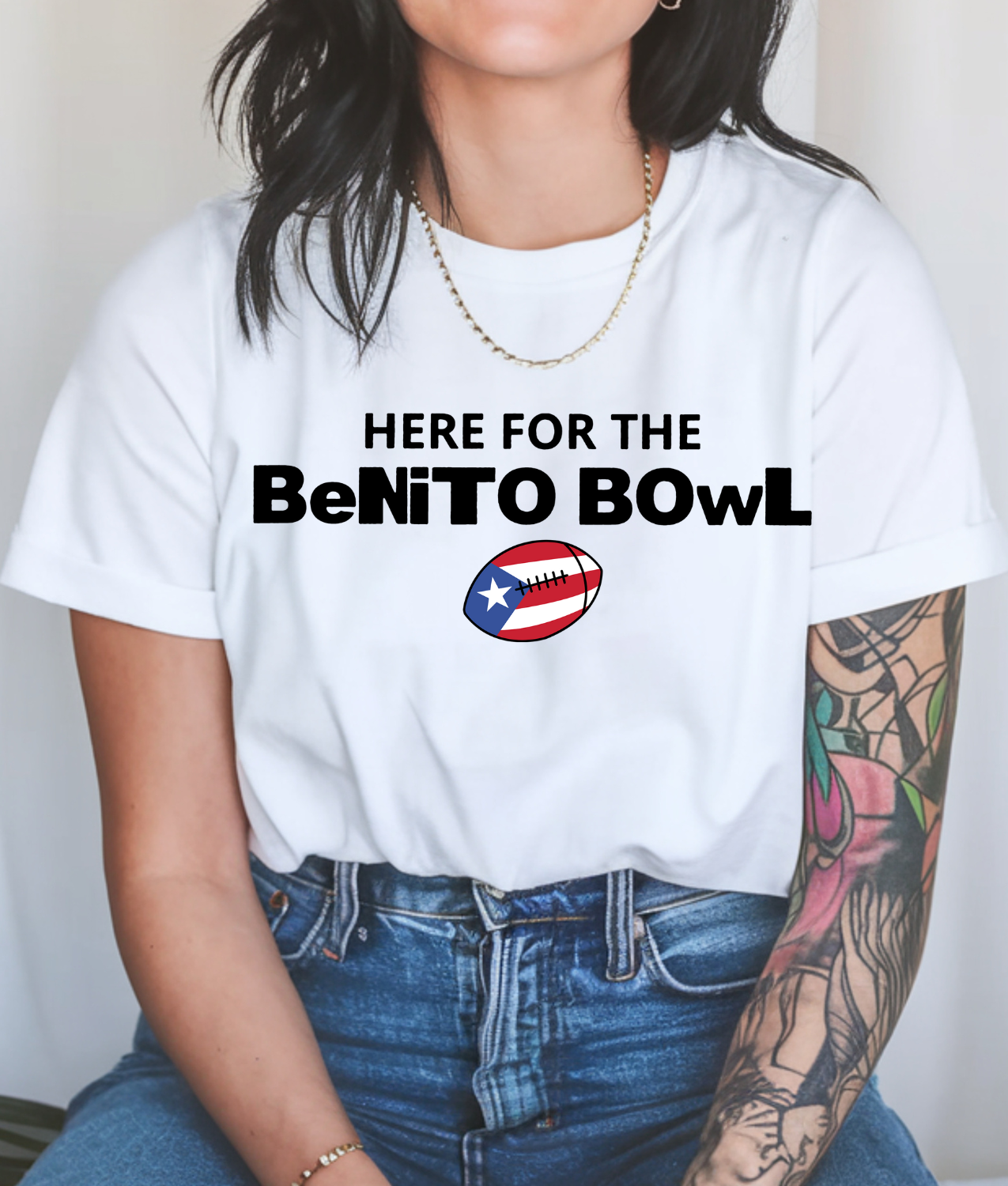 Here for the Benito Bowl DTF Transfer