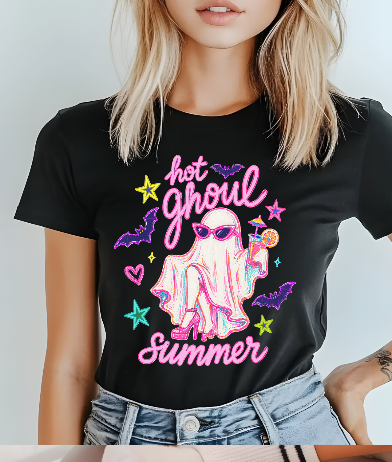 Hot Ghoul Summer Ghostie DTF Transfer