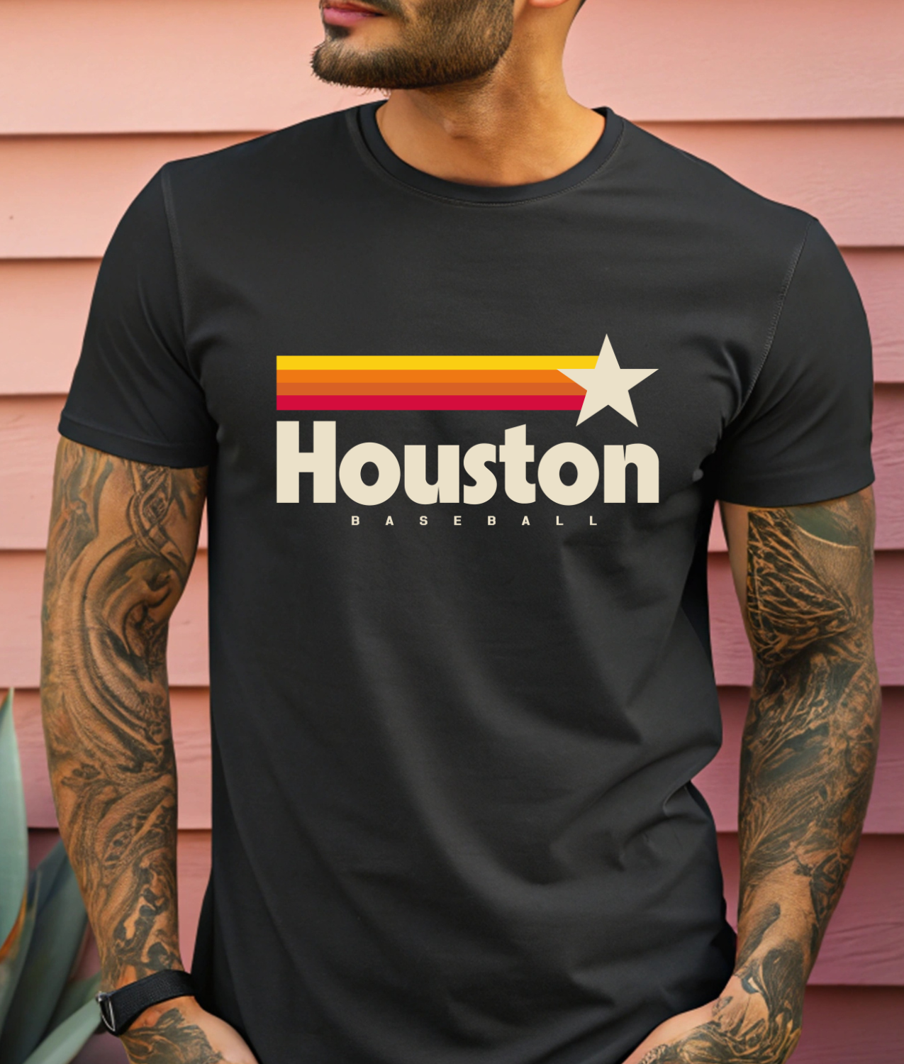 Houston Baseball DTF Transfer