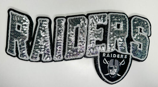 Raiders Sequin Patch