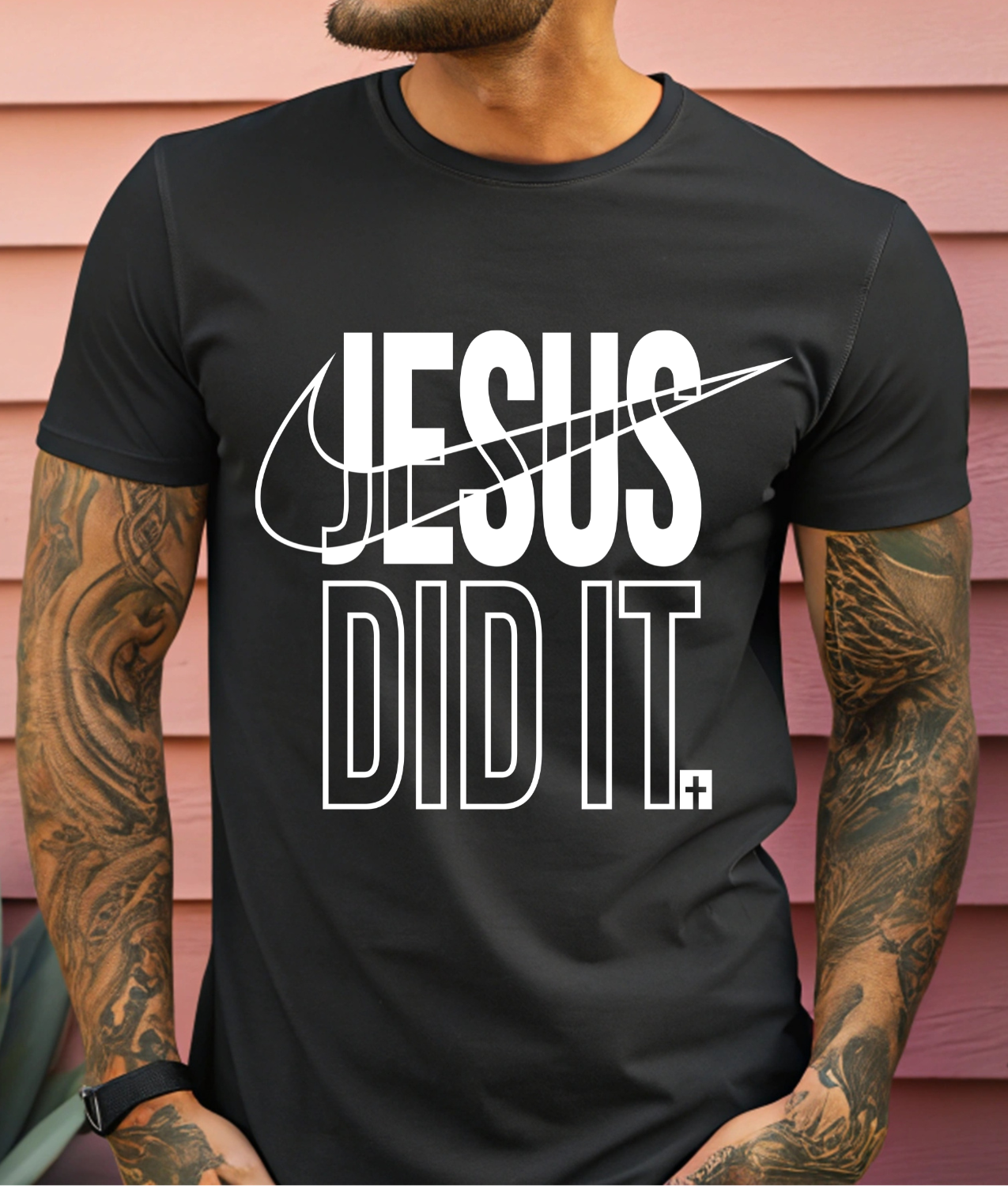 Jesus Did it DTF Transfer