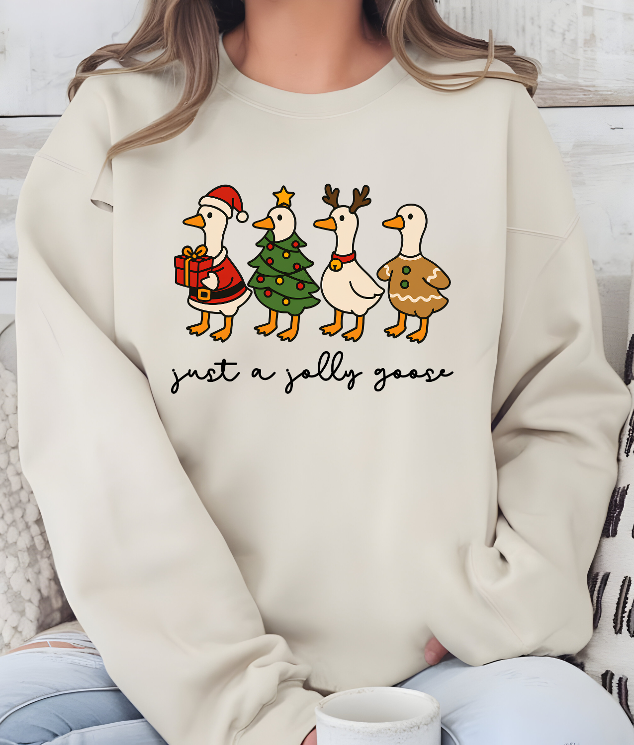 Just a Jolly Goose DTF Transfer