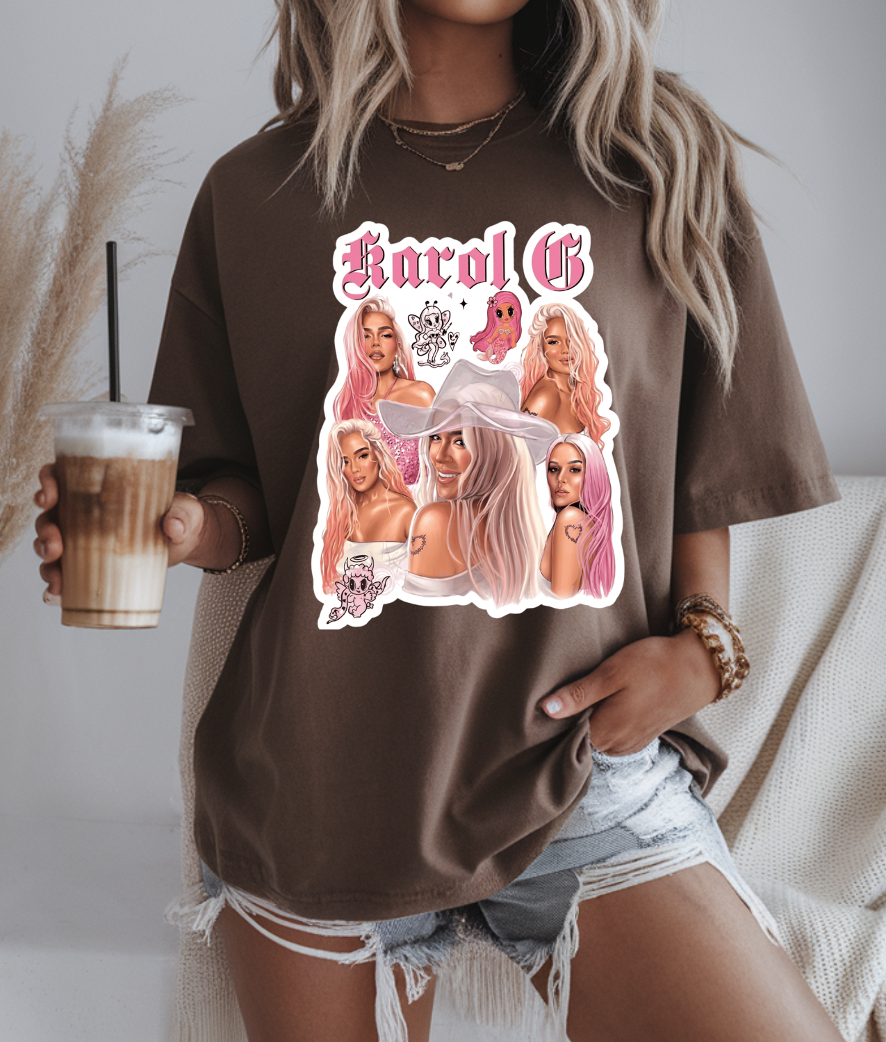 Karol Pink DTF Transfer
