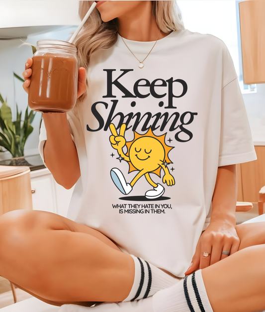 Keep Shining DTF Transfer