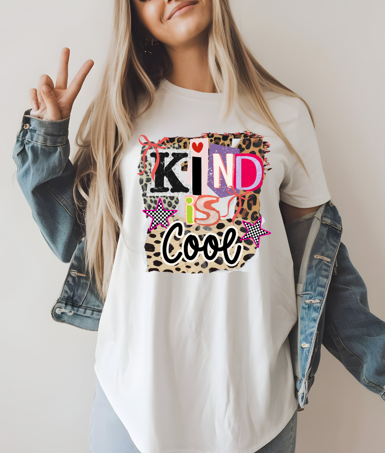 Kind is Cool Collage DTF Transfer
