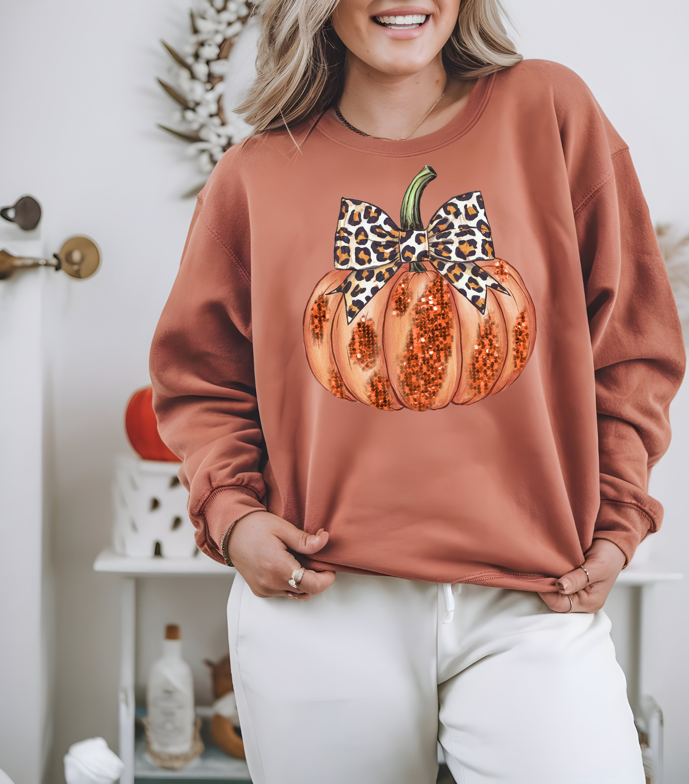 Leopard Pumpkin DTF