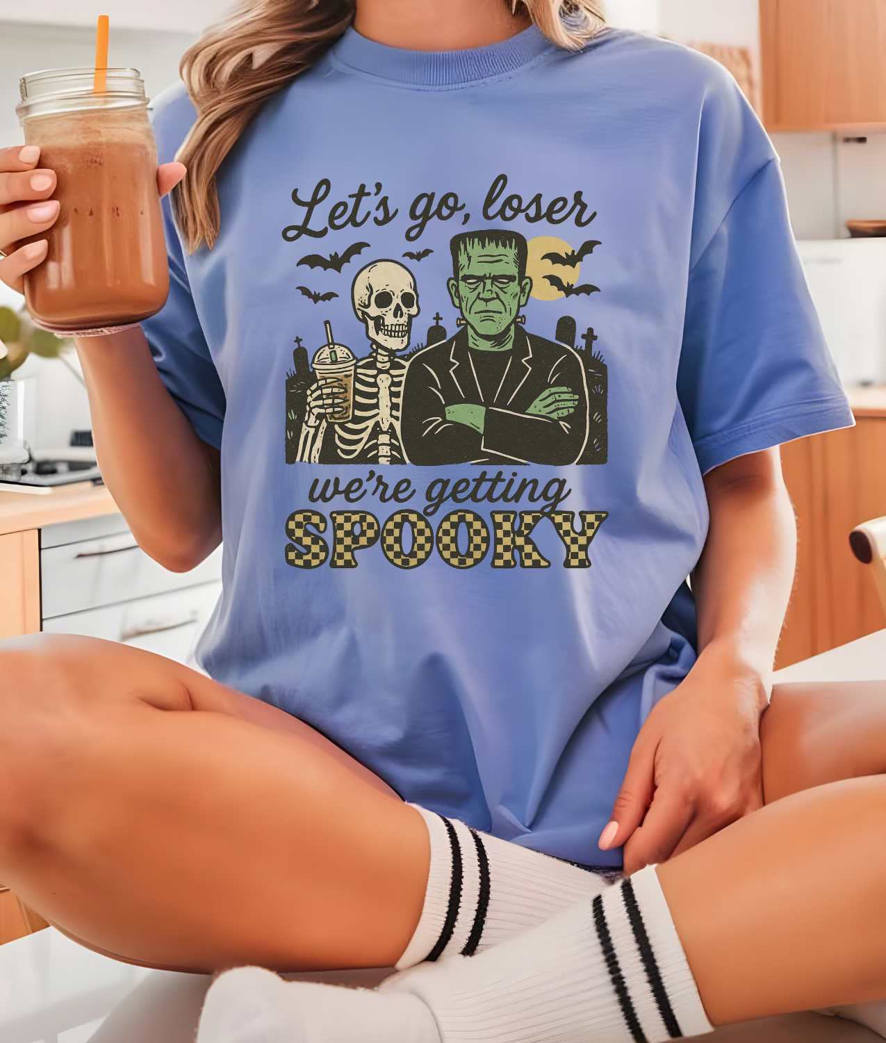 Let's Go Loser We're Getting Spooky DTF Transfer
