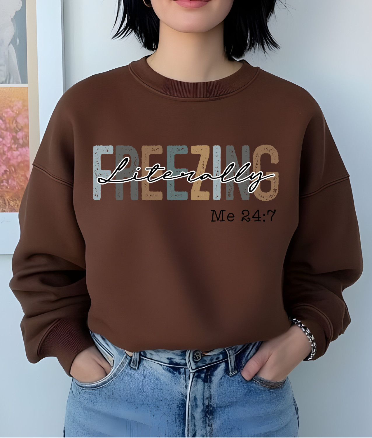 Literally Freezing DTF Transfer