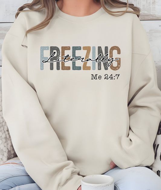 Literally Freezing DTF Transfer