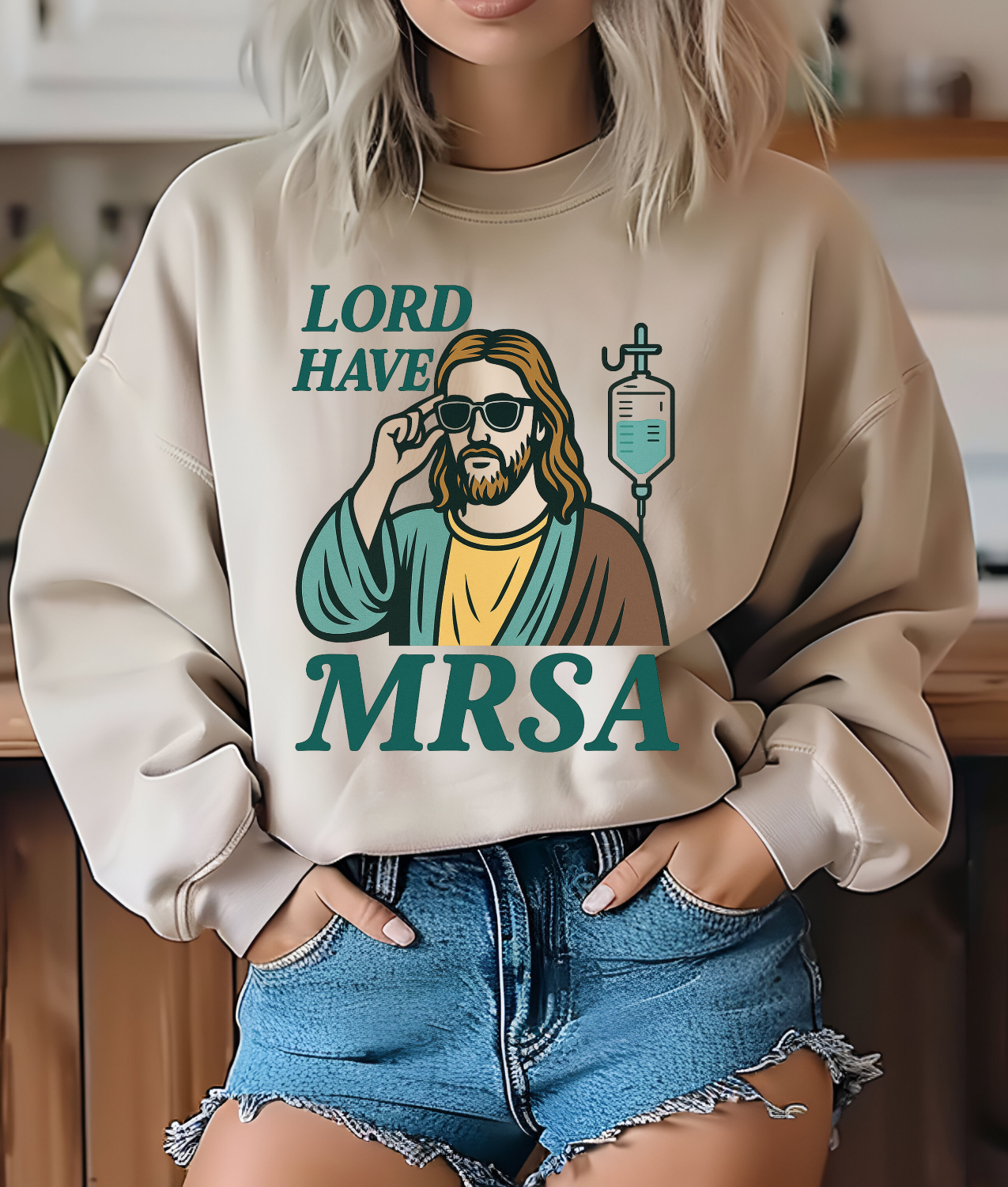 Lord Have MRSA DTF Transfer