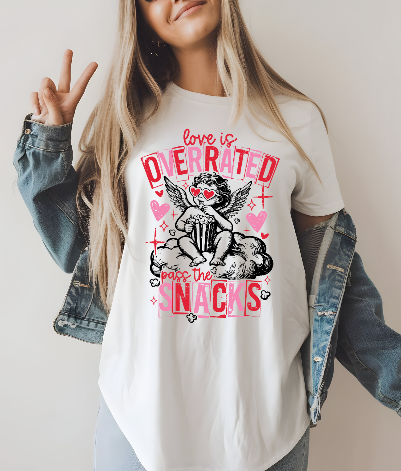 Love is Overrated DTF Transfer