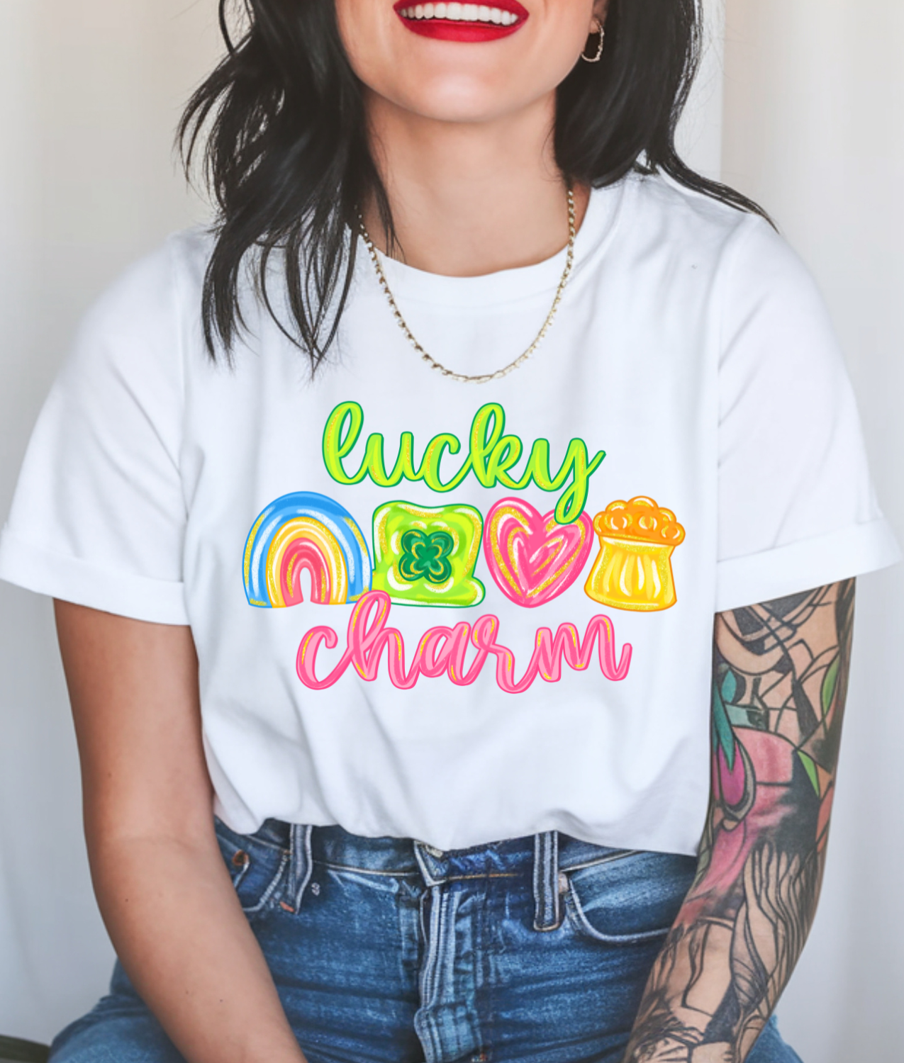 Lucky Charm DTF Transfer