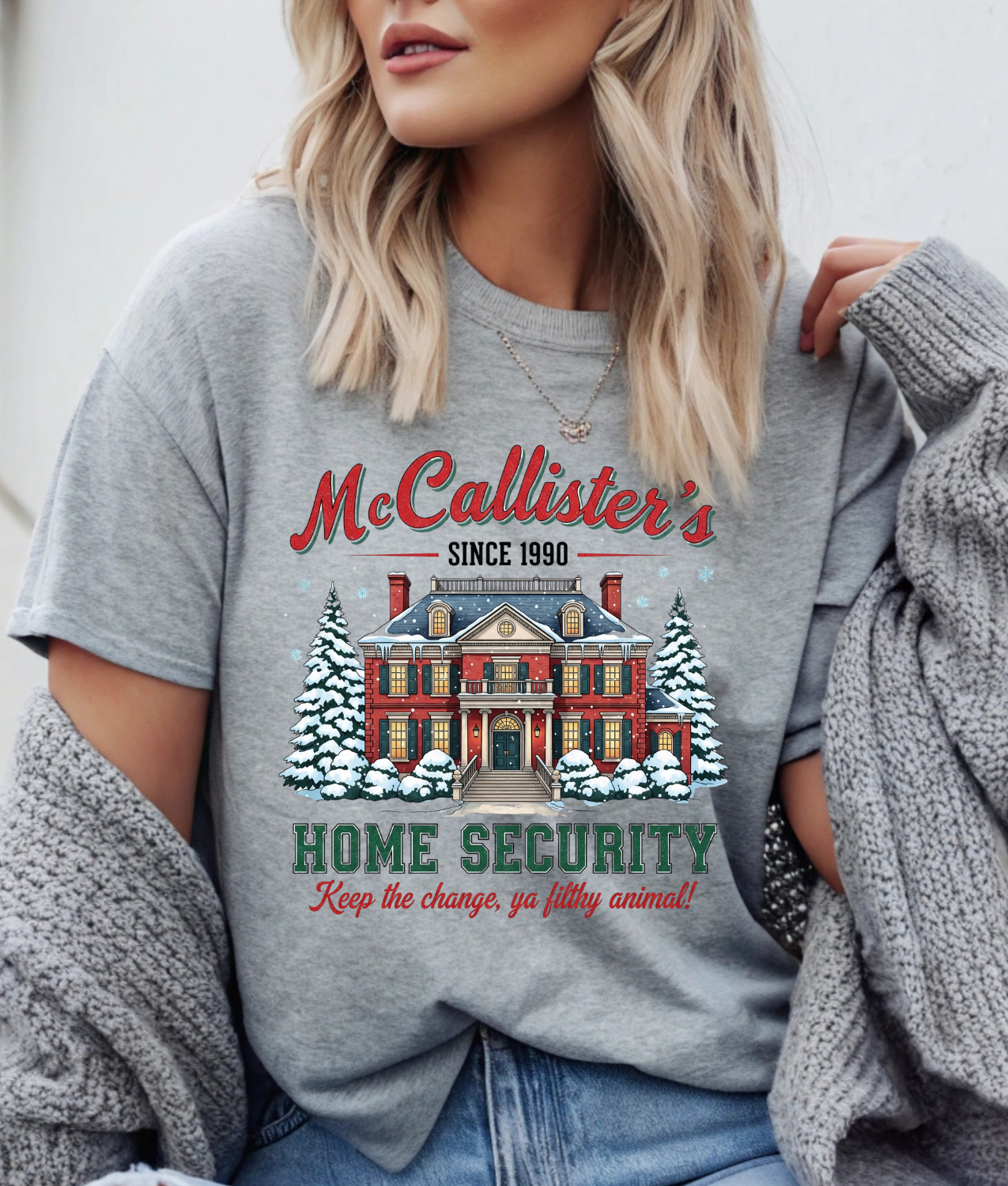McCallisters Home Security DTF Transfer