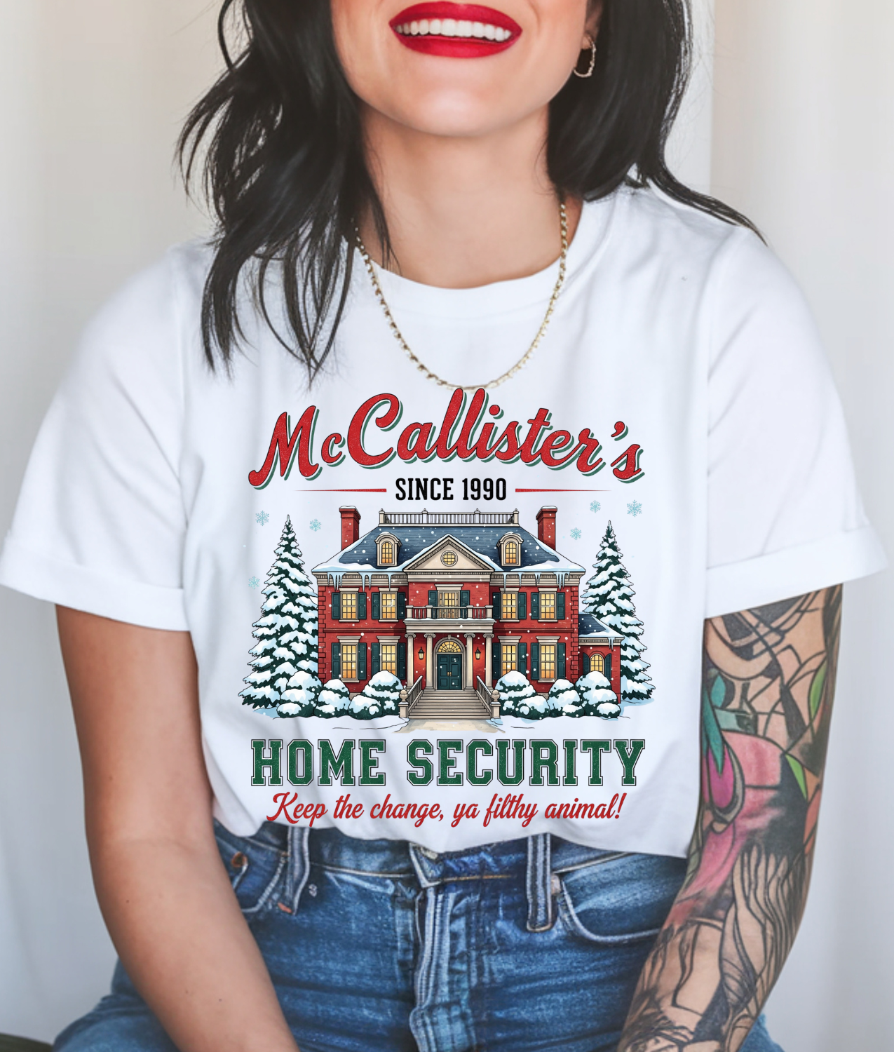 McCallisters Home Security DTF Transfer