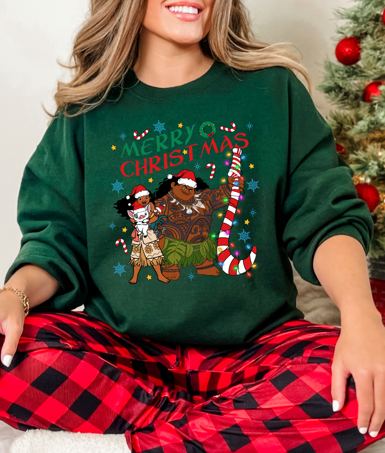 Merry Christmas Princess DTF Transfer