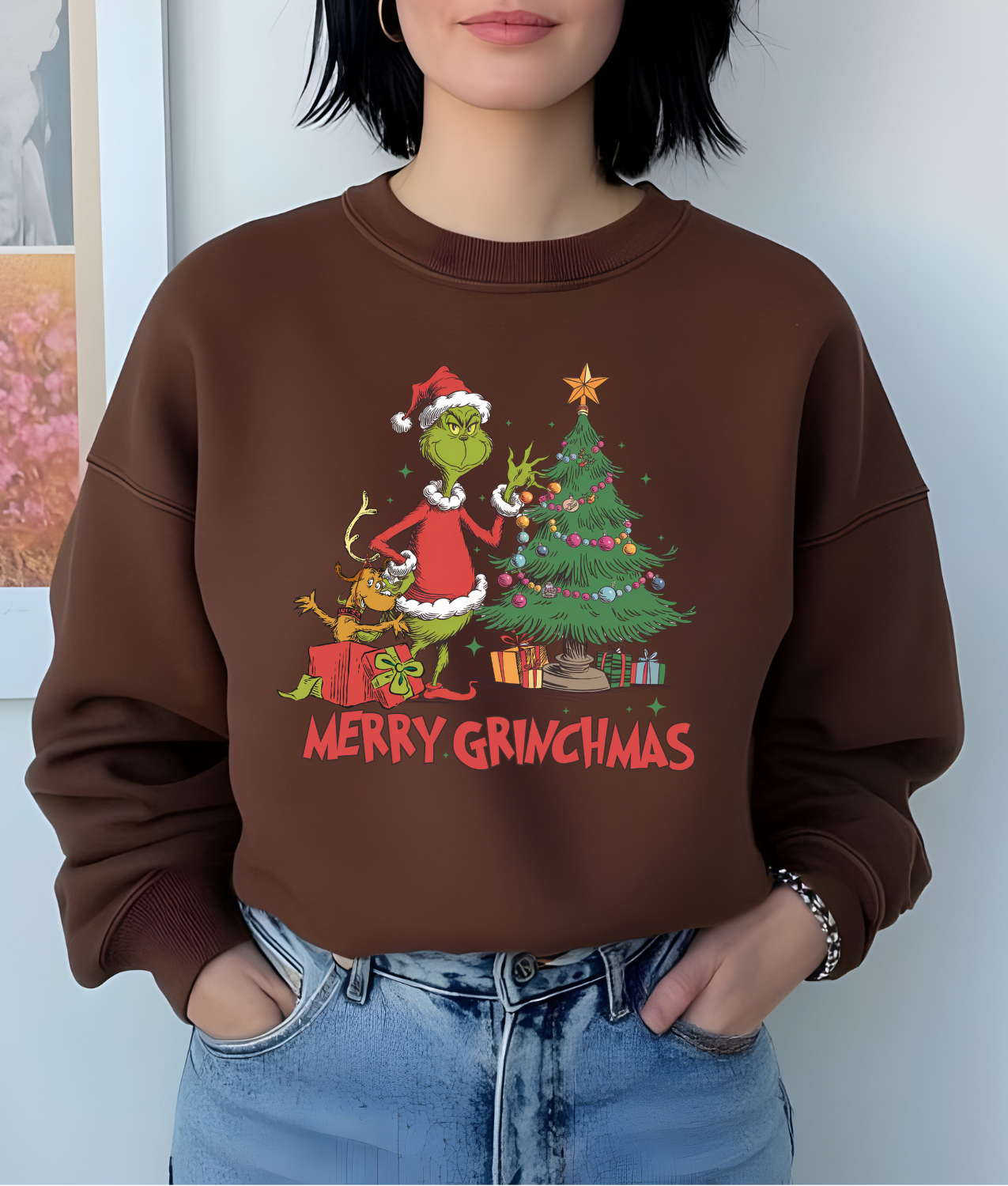 Merry Grinchmas DTF Transfer