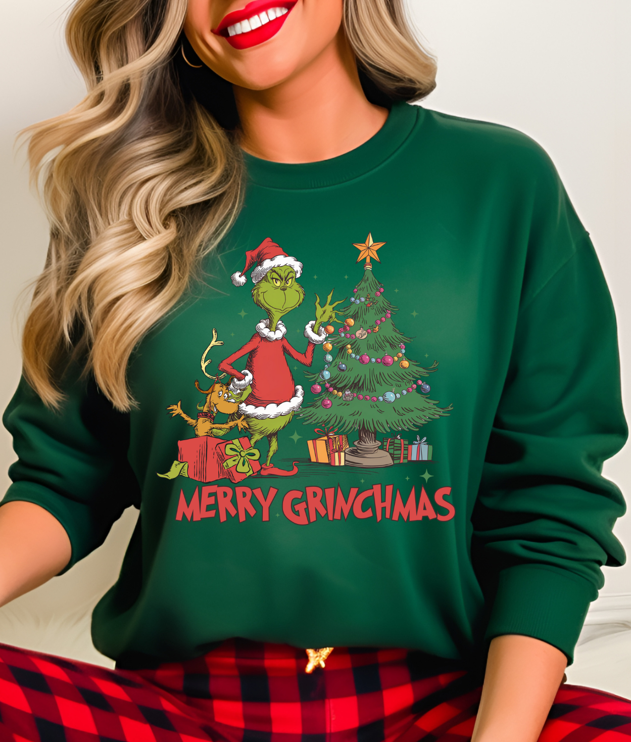 Merry Grinchmas DTF Transfer