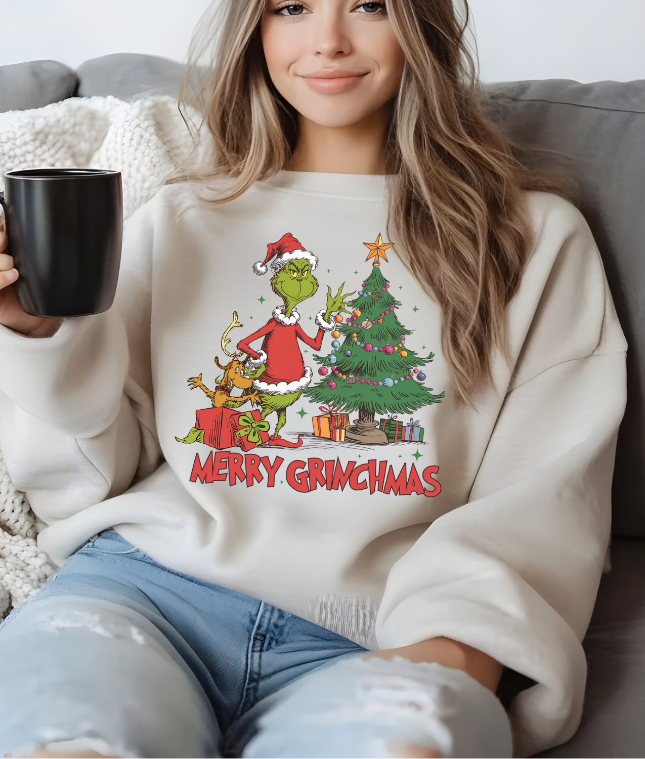 Merry Grinchmas DTF Transfer