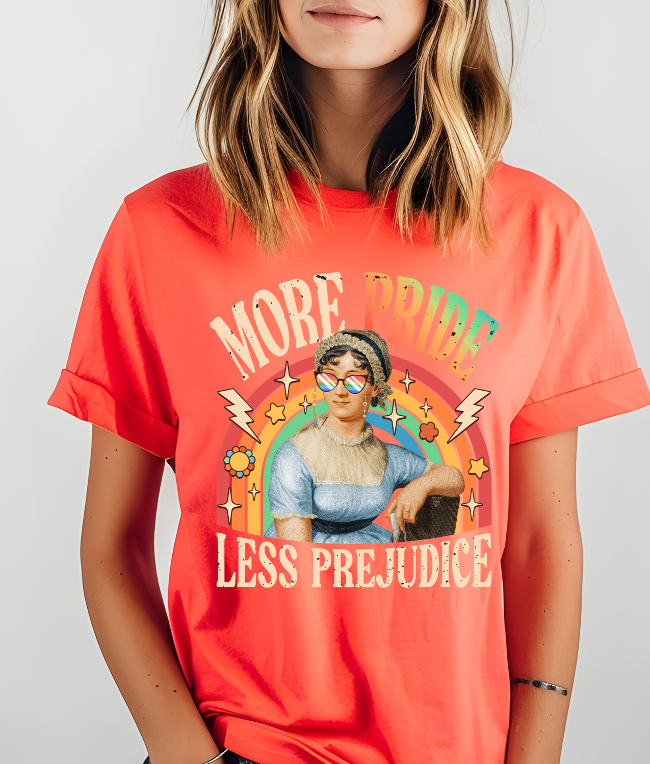 More Pride Less Prejudice DTF Transfer