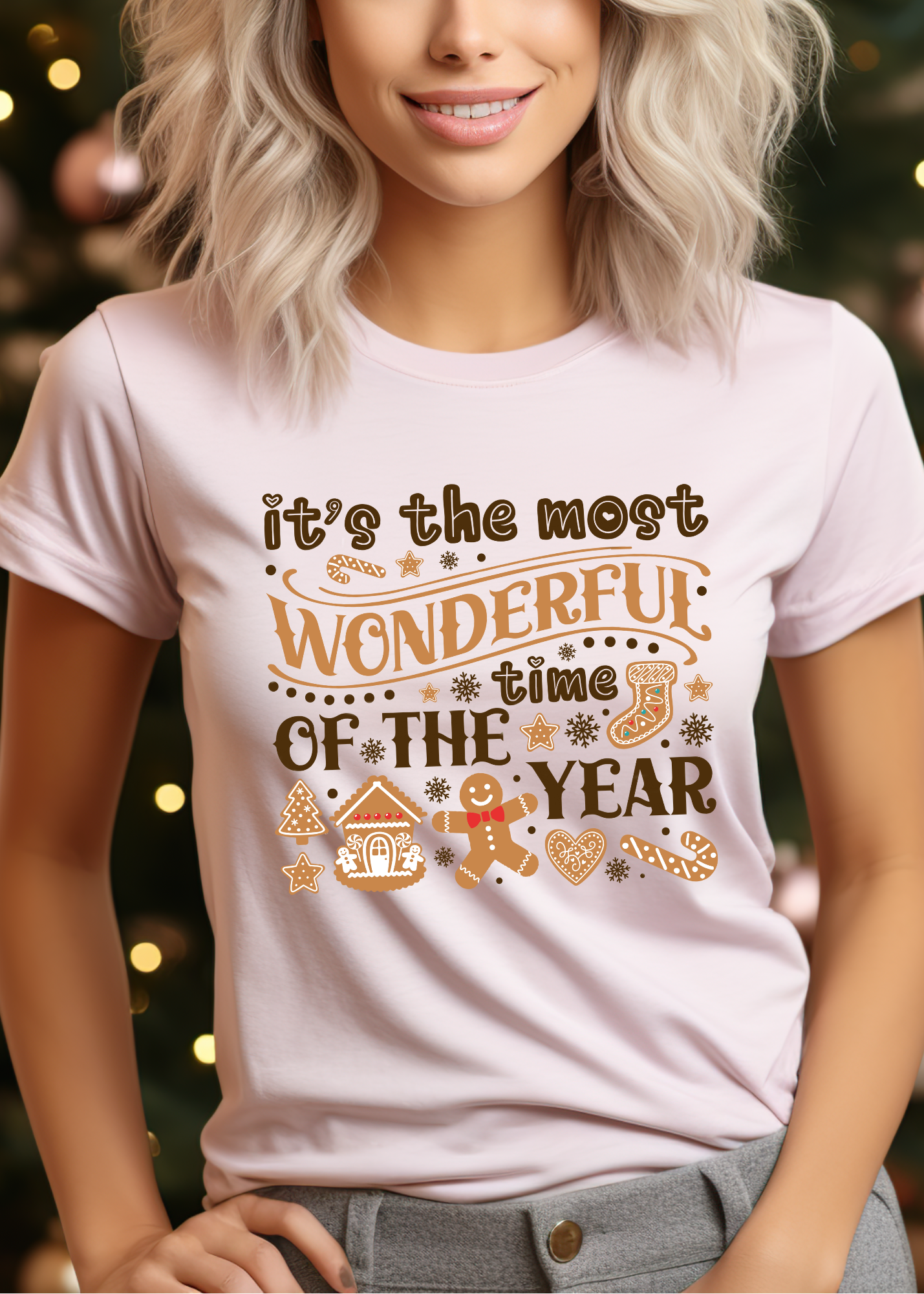 Most Wonderful Time BROWN DTF