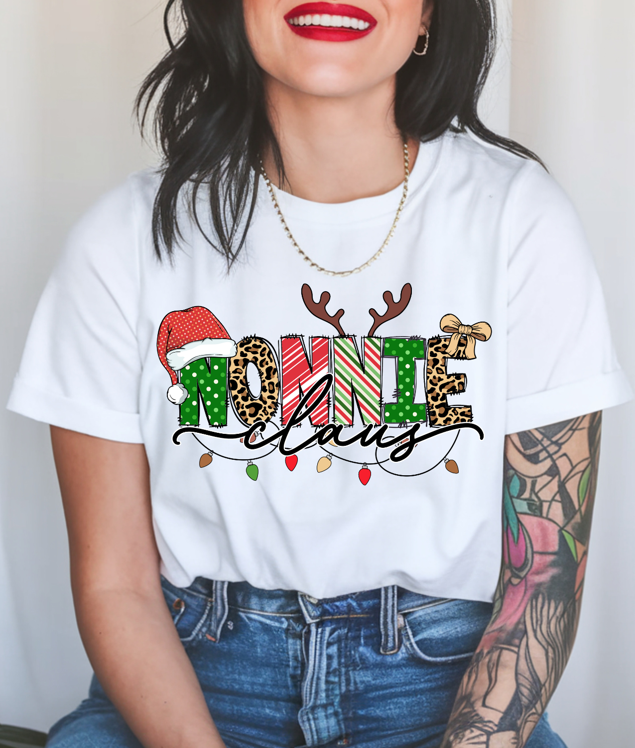 Nonnie Claus DTF Transfer