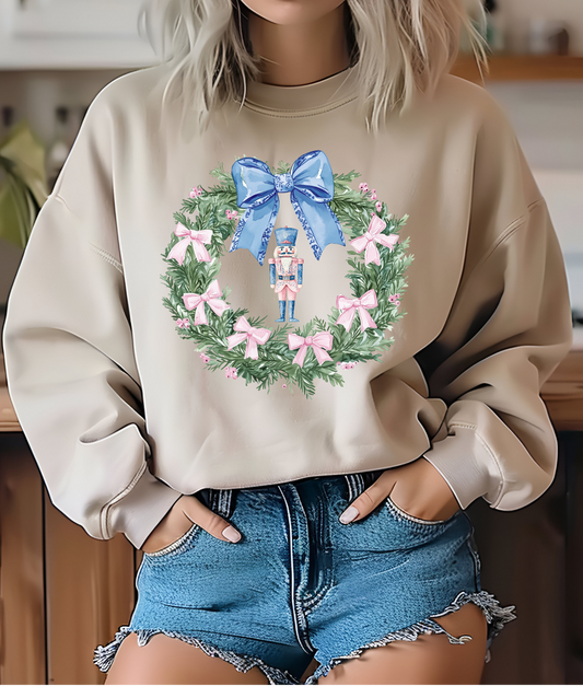 Nutcracker Wreath DTF Transfer