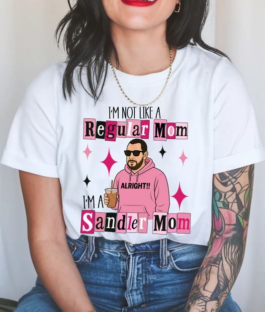 Pink Sandler Mom DTF Transfer