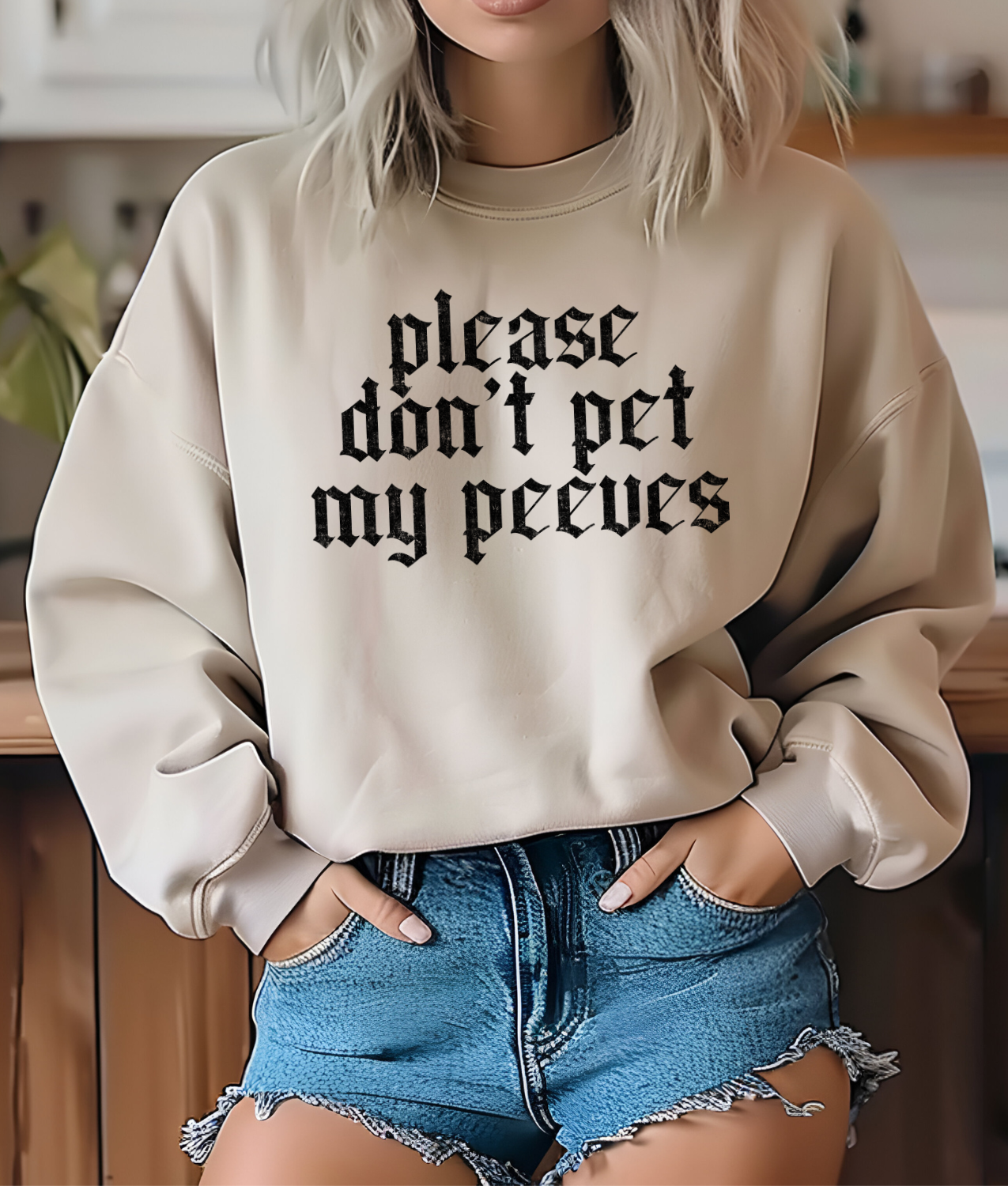 Please Don't Pet My Peeves DTF Transfer