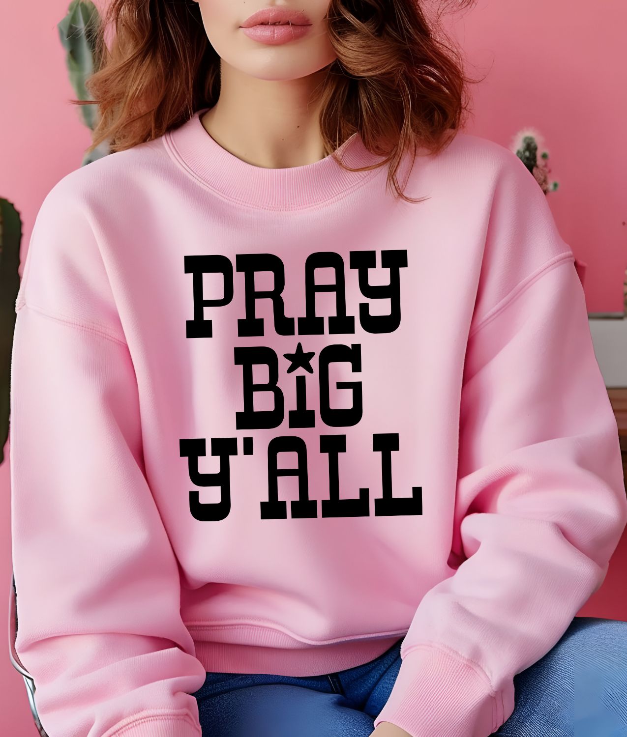 Pray Big Yall DTF Transfer