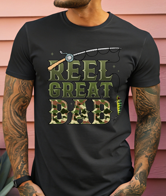 Reel Great Dad DTF Transfer