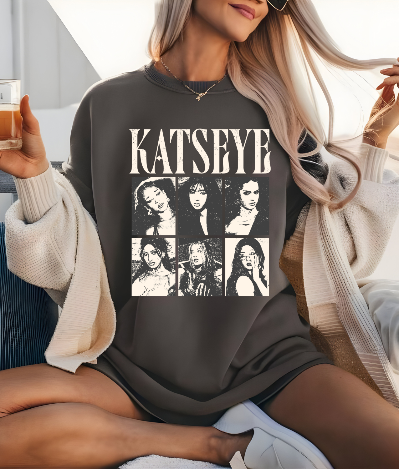Retro Katseye DTF Transfer