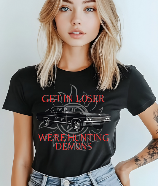 SPN Get in Loser DTF Transfer
