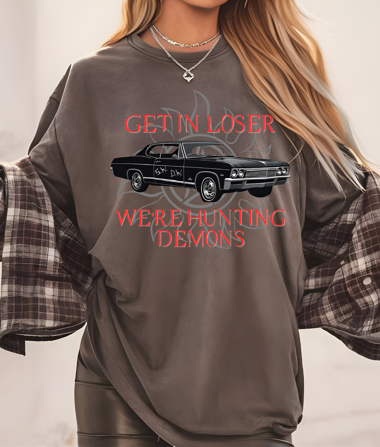 SPN Get in Loser DTF Transfer