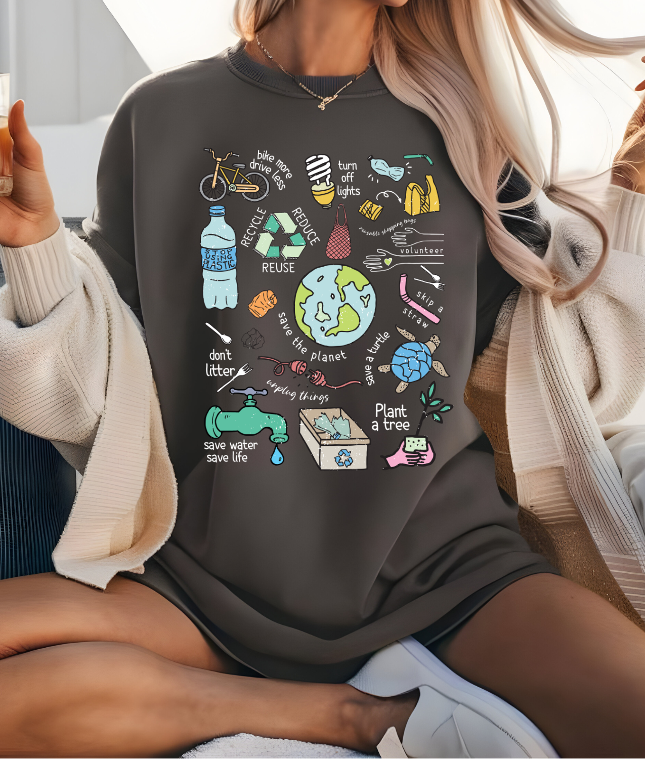 Save the Planet DTF Transfer