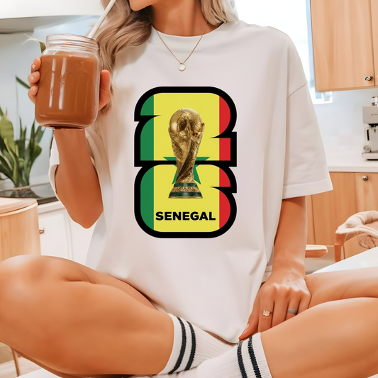 Senegal Soccer DTF Transfer