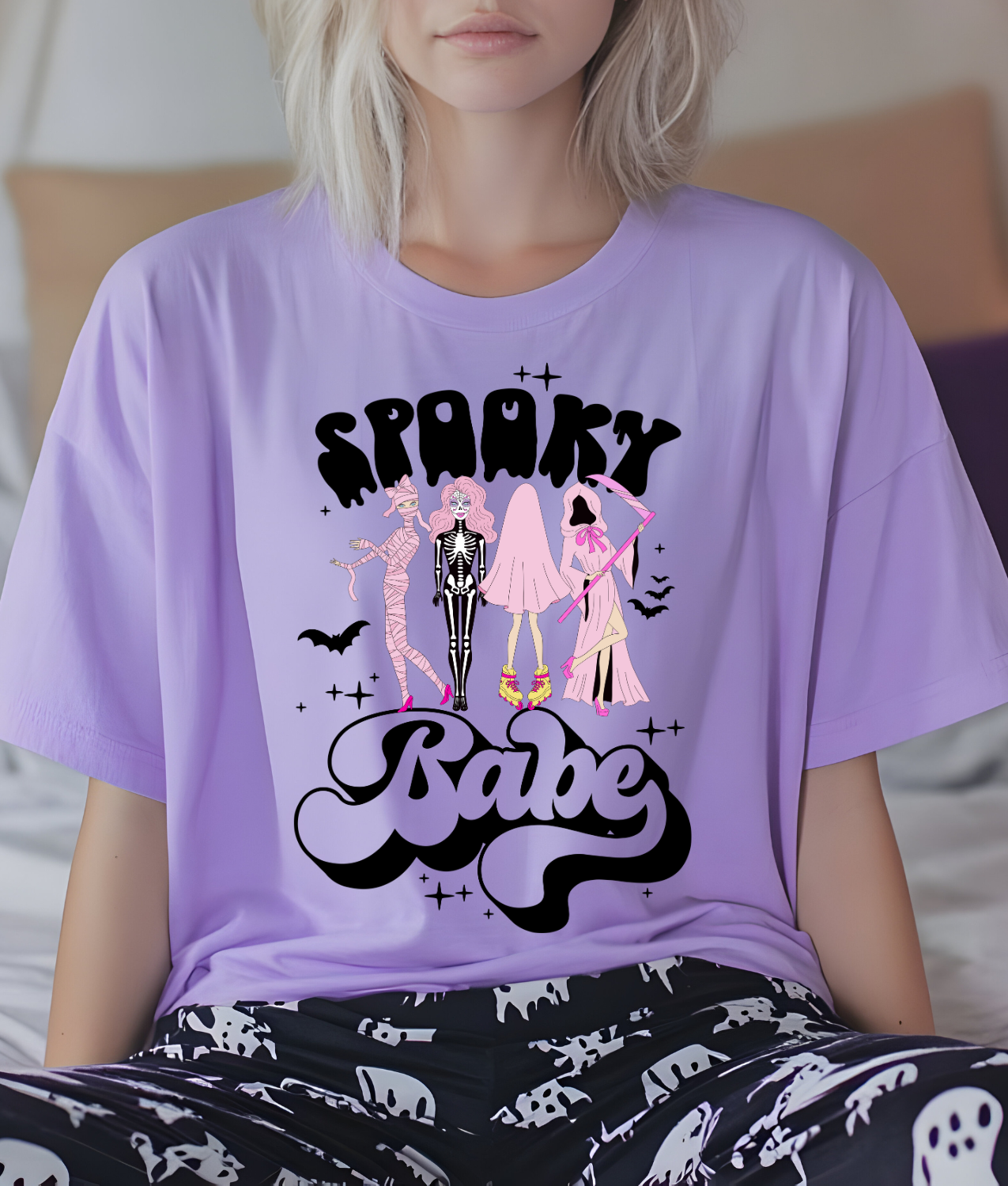 Spooky Babe DTF Transfer