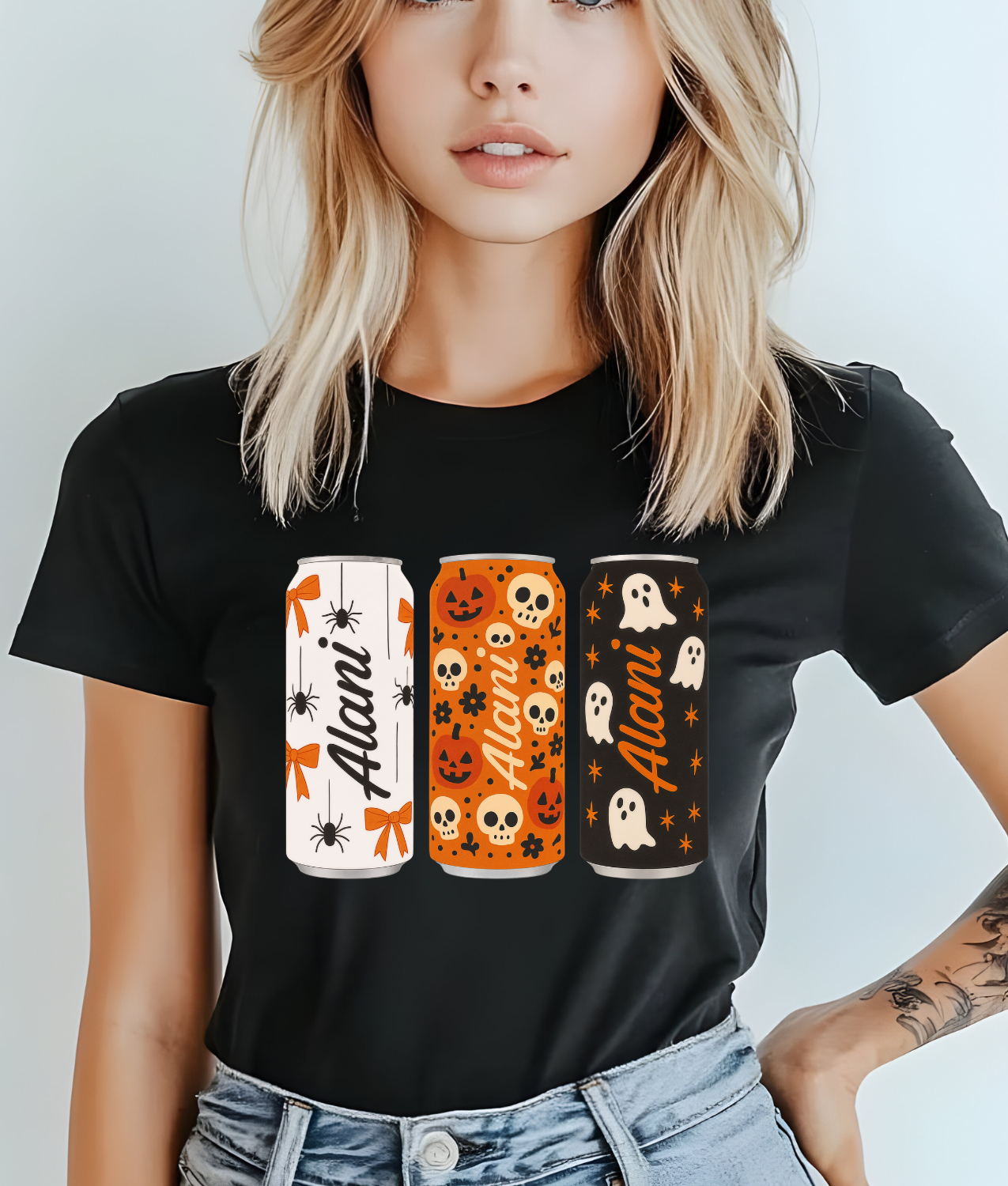 Spooky Energy Drink DTF Transfer