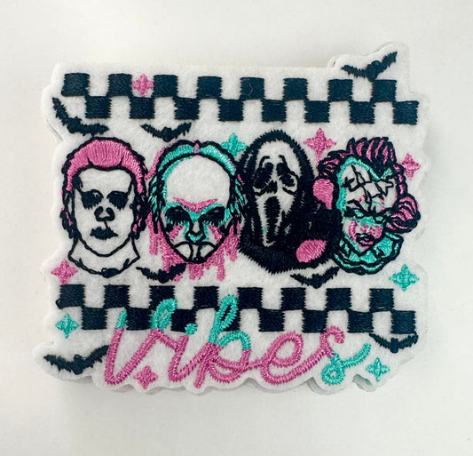 Spooky Vibes SMALL Embroidered Patch