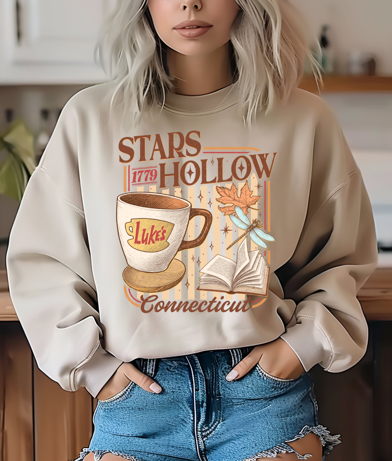 Stars Hollow DTF Transfer