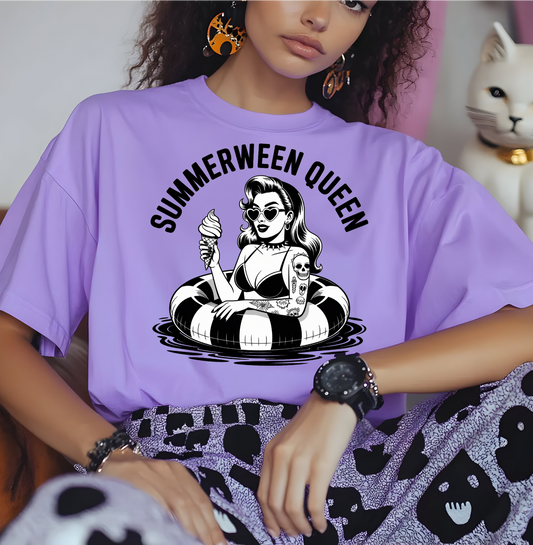 Summerween Queen DTF Transfer