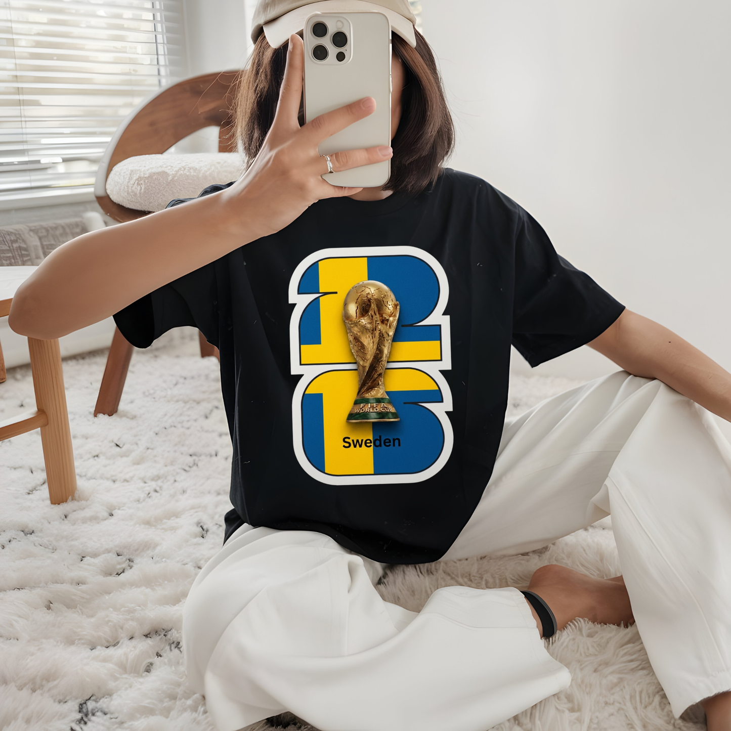 Sweden Soccer DTF Transfer