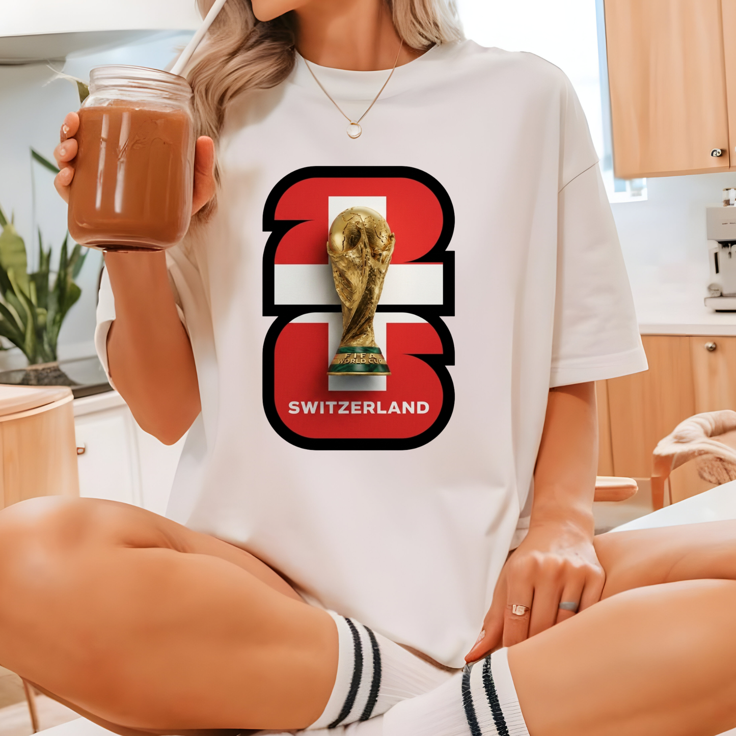 Switzerland Soccer DTF Transfer