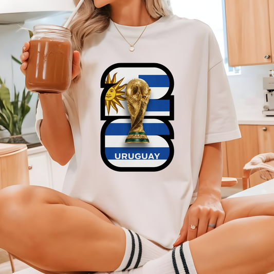 Uruguay Soccer DTF Transfer