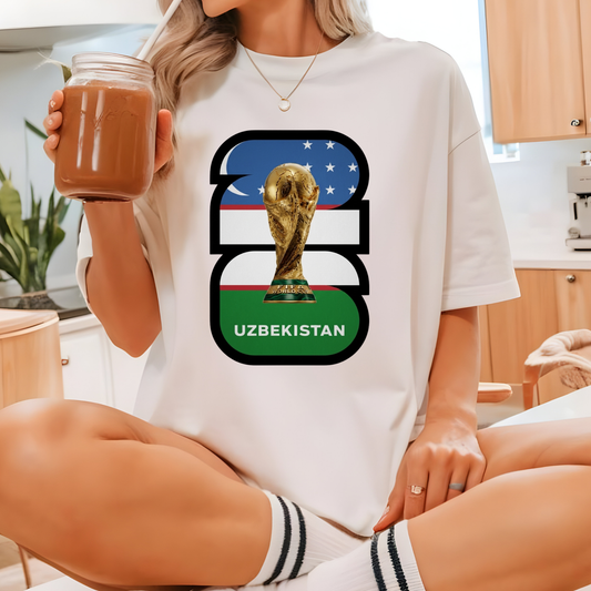 Uzbekistan Soccer DTF Transfer