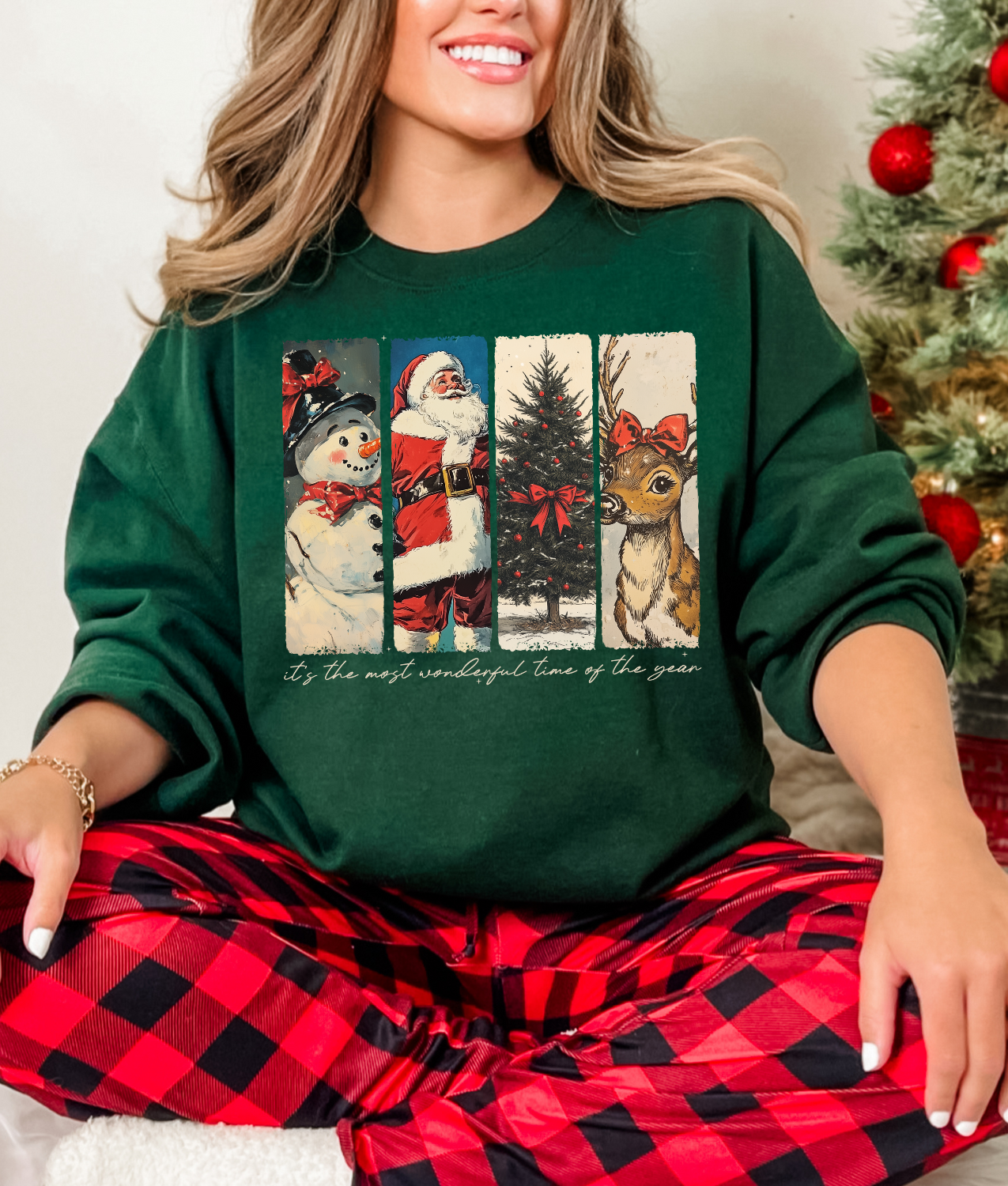 Vintage Most Wonderful Time of the Year DTF Transfer