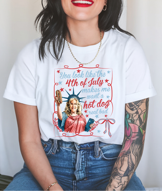 You Look Like the 4th of July DTF Transfer